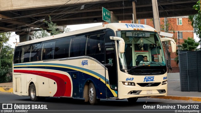 FYPSA - Autobuses Fletes y Pasajes 643 na cidade de Venustiano Carranza, Ciudad de México, México, por Omar Ramírez Thor2102. Número da foto: #13282016.