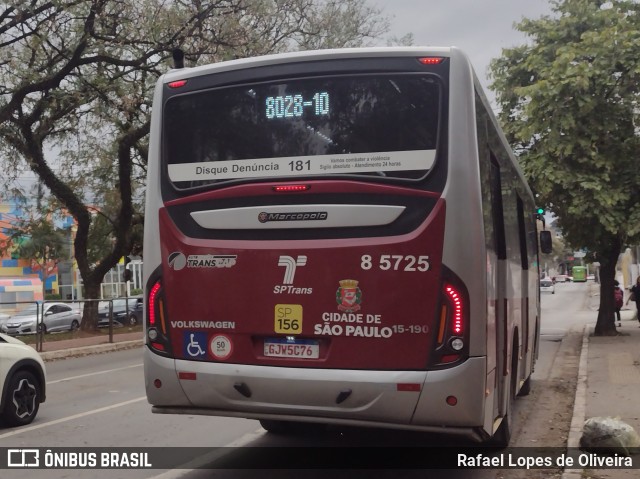 Auto Viação Transcap >> Auto Bless Transportes 8 5725 na cidade de São Paulo, São Paulo, Brasil, por Rafael Lopes de Oliveira. Número da foto: #13280742.