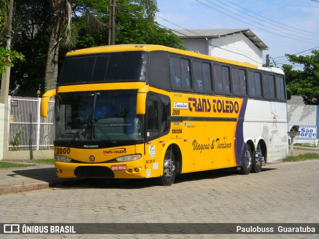 Trans Toledo Viagens e Turismo 2000 na cidade de Guaratuba, Paraná, Brasil, por Paulobuss  Guaratuba. Número da foto: #13281374.