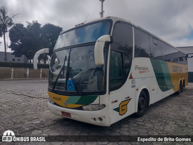 Empresa Gontijo de Transportes 14625 na cidade de Vitória da Conquista, Bahia, Brasil, por Espedito de Brito Gomes. Número da foto: #13280806.