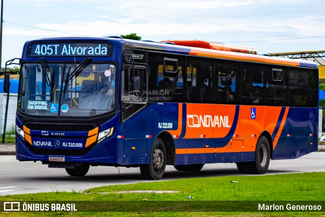 Evanil Tur > Novanil RJ 232.008 na cidade de Rio de Janeiro, Rio de Janeiro, Brasil, por Marlon Generoso. Número da foto: #13283048.