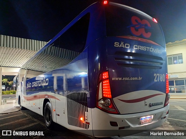 Viação São Cristóvão 2780 na cidade de Itaúna, Minas Gerais, Brasil, por Hariel Bernades. Número da foto: #13281290.