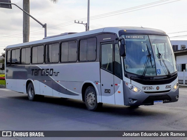 Tarcisotur 2080 na cidade de Itajaí, Santa Catarina, Brasil, por Jonatan Eduardo Jurk Ramos. Número da foto: #13280332.