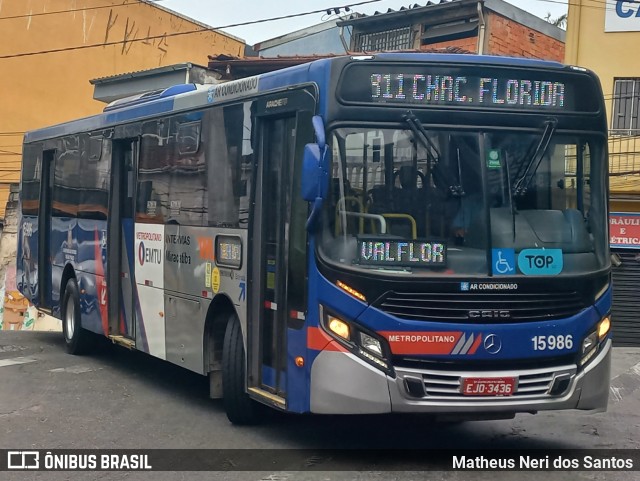 Viação Miracatiba 15.986 na cidade de Itapecerica da Serra, São Paulo, Brasil, por Matheus Neri dos Santos. Número da foto: #13280576.