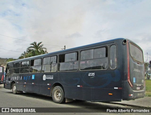 Jundiá Transportadora Turistica 1235 na cidade de Mairinque, São Paulo, Brasil, por Flavio Alberto Fernandes. Número da foto: #13281694.