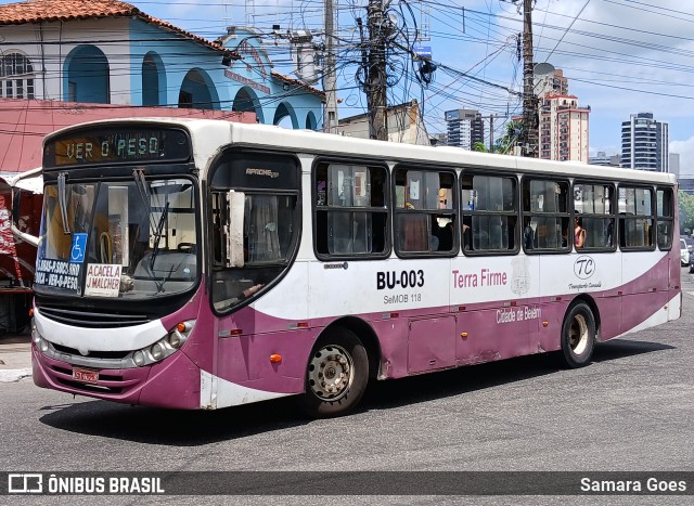 Transportes Canadá BU-003 na cidade de Belém, Pará, Brasil, por Samara Goes. Número da foto: #13283471.
