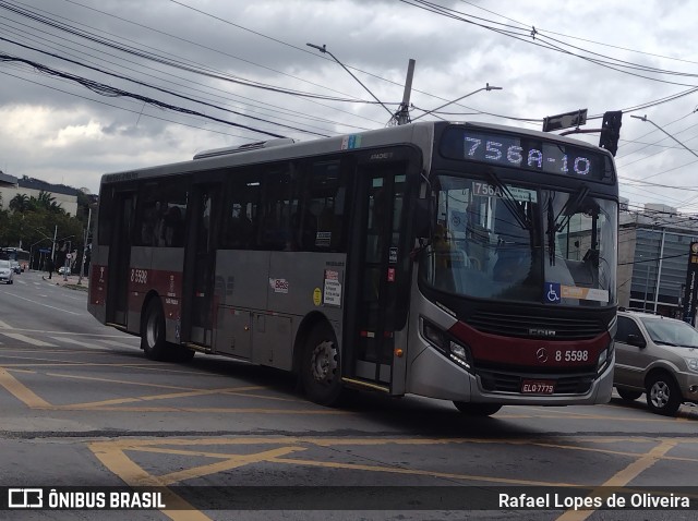 Auto Viação Transcap >> Auto Bless Transportes 8 5598 na cidade de São Paulo, São Paulo, Brasil, por Rafael Lopes de Oliveira. Número da foto: #13283198.