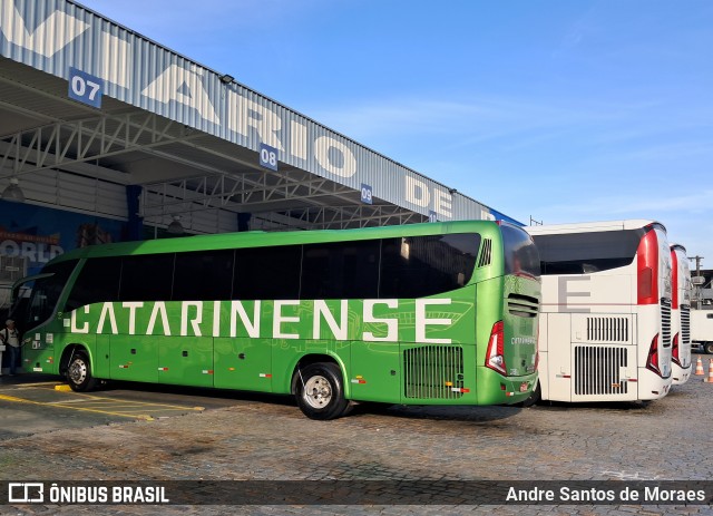 Auto Viação Catarinense 3390 na cidade de Balneário Camboriú, Santa Catarina, Brasil, por Andre Santos de Moraes. Número da foto: #13282463.