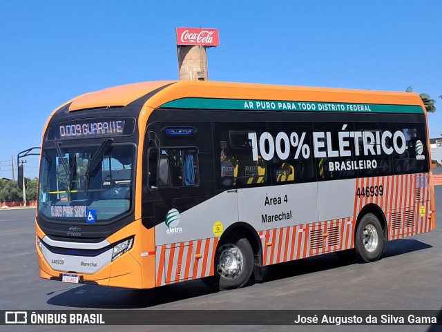 Auto Viação Marechal Brasília 446939 na cidade de Taguatinga, Distrito Federal, Brasil, por José Augusto da Silva Gama. Número da foto: #13281308.
