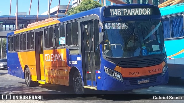Evanil Transportes e Turismo RJ 132.063 na cidade de Rio de Janeiro, Rio de Janeiro, Brasil, por Gabriel Sousa. Número da foto: #13282095.