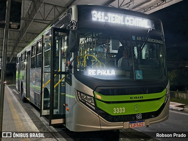 Expresso Maringá São José dos Campos 3333 na cidade de São José dos Campos, São Paulo, Brasil, por Robson Prado. Número da foto: #13283515.