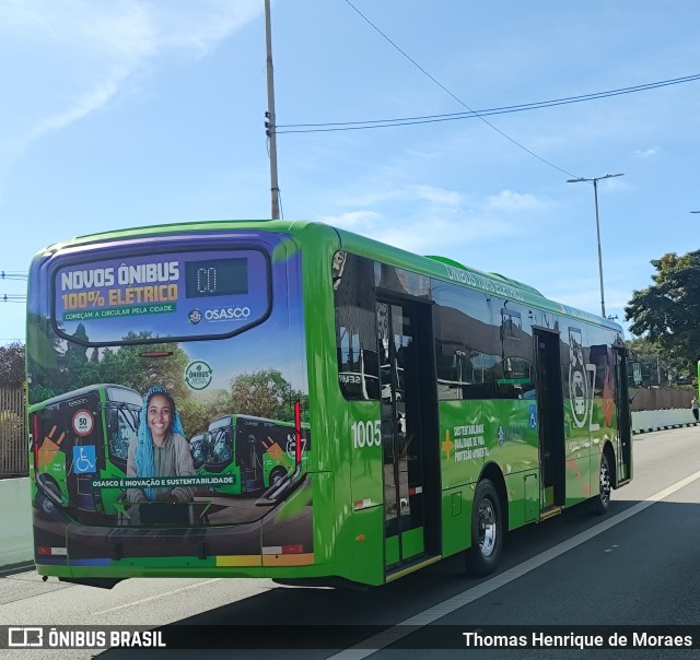 Viação Osasco 1005 na cidade de Osasco, São Paulo, Brasil, por Thomas Henrique de Moraes. Número da foto: #13281510.
