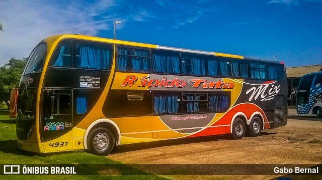Rápido Tata 4937 na cidade de Federación, Federación, Entre Ríos, Argentina, por Gabo Bernal. Número da foto: #13282258.