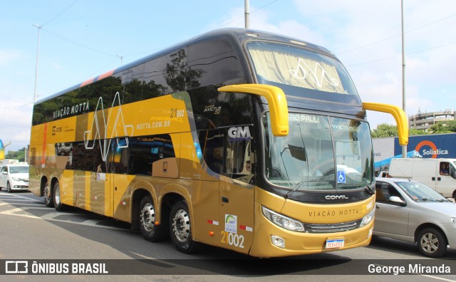 Viação Motta 21002 na cidade de São Paulo, São Paulo, Brasil, por George Miranda. Número da foto: #13281627.