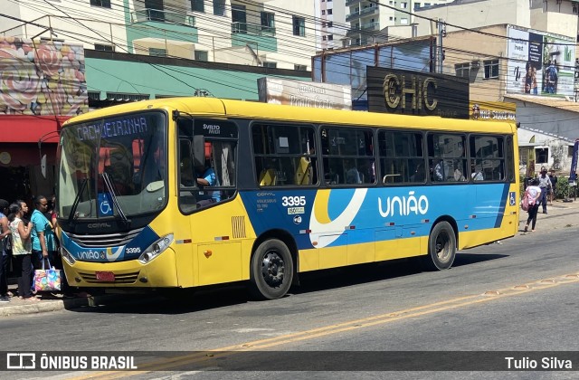 Viação União 3395 na cidade de Viçosa, Minas Gerais, Brasil, por Tulio Silva. Número da foto: #13280958.