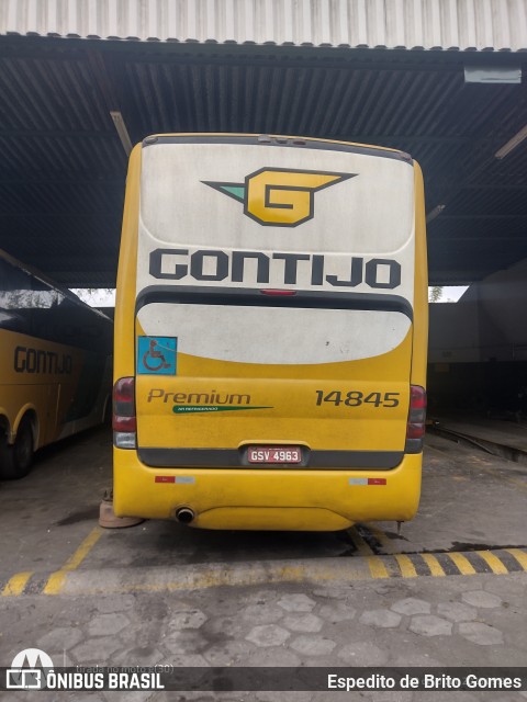 Empresa Gontijo de Transportes 14845 na cidade de Vitória da Conquista, Bahia, Brasil, por Espedito de Brito Gomes. Número da foto: #13281726.