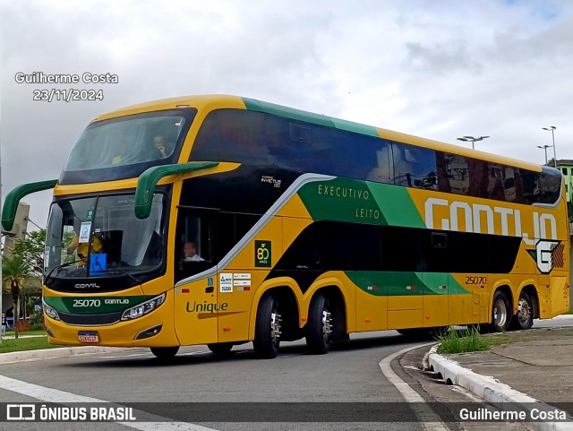Empresa Gontijo de Transportes 25070 na cidade de Barueri, São Paulo, Brasil, por Guilherme Costa. Número da foto: #13281716.