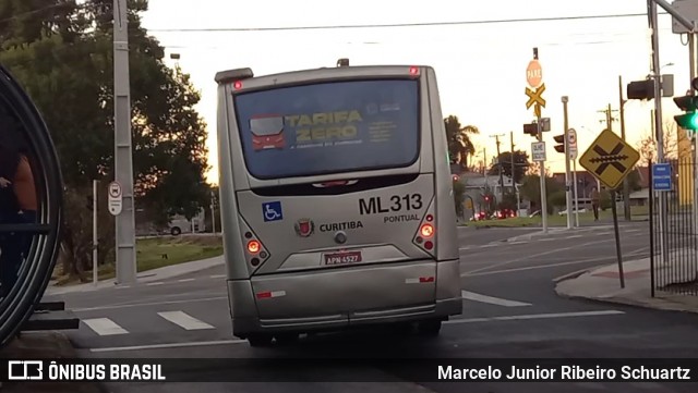 Auto Viação Mercês ML313 na cidade de Curitiba, Paraná, Brasil, por Marcelo Junior Ribeiro Schuartz. Número da foto: #13281427.