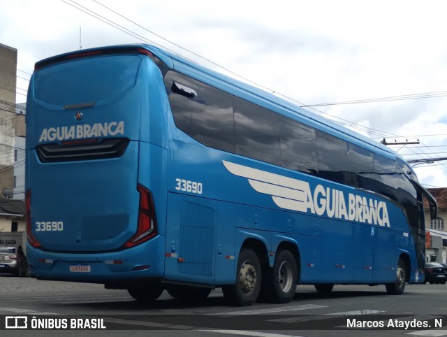 Viação Águia Branca 33690 na cidade de Linhares, Espírito Santo, Brasil, por Marcos Ataydes. N. Número da foto: #13281522.