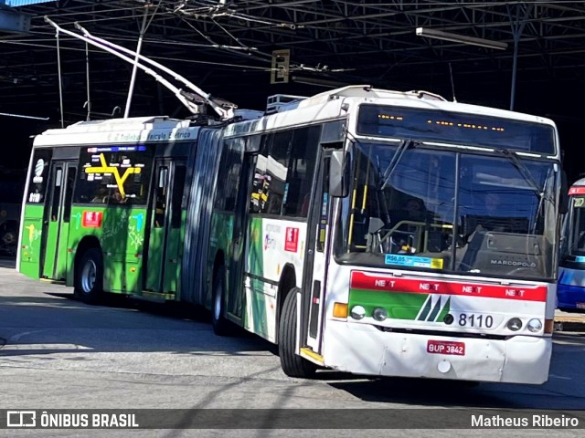 Next Mobilidade - ABC Sistema de Transporte 8110 na cidade de Santo André, São Paulo, Brasil, por Matheus Ribeiro. Número da foto: #13281190.