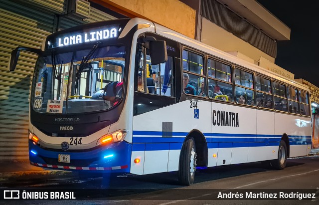 Conatra - Corporacion Nacional de Transporte 244 na cidade de Hospital, San José, San José, Costa Rica, por Andrés Martínez Rodríguez. Número da foto: #13282244.