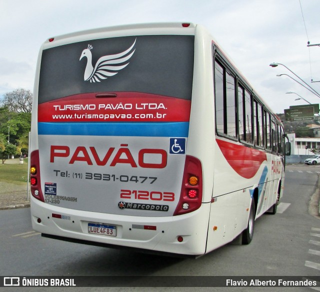 Turismo Pavão 21203 na cidade de Mairinque, São Paulo, Brasil, por Flavio Alberto Fernandes. Número da foto: #13281505.