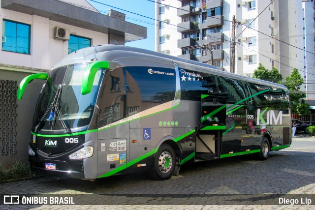 Kim Transporte e Turismo 005 na cidade de Joinville, Santa Catarina, Brasil, por Diego Lip. Número da foto: #13280798.