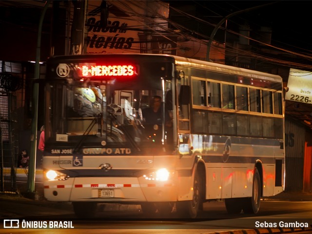 ATD - AutoTransportes Desamparados 63 na cidade de San José, San José, Costa Rica, por Sebas Gamboa. Número da foto: #13281283.