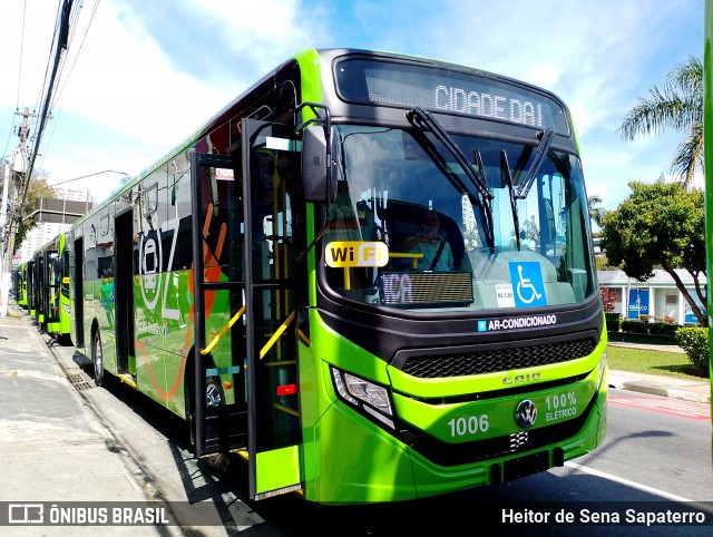 Viação Osasco 1006 na cidade de Osasco, São Paulo, Brasil, por Heitor de Sena Sapaterro. Número da foto: #13281713.
