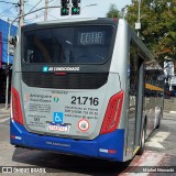 Viação Osasco 21.716 na cidade de Jandira, São Paulo, Brasil, por Michel Nowacki. Número da foto: #13283305.