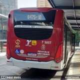 Nova Paineira Transportes Urbanos S.A 7 5857 na cidade de São Paulo, São Paulo, Brasil, por Michel Nowacki. Número da foto: #13283175.