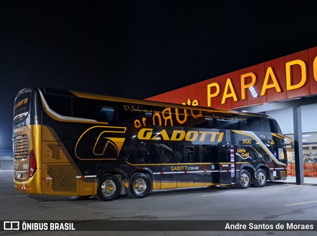 Auto Viação Gadotti 9100 na cidade de Garuva, Santa Catarina, Brasil, por Andre Santos de Moraes. Número da foto: #13284759.