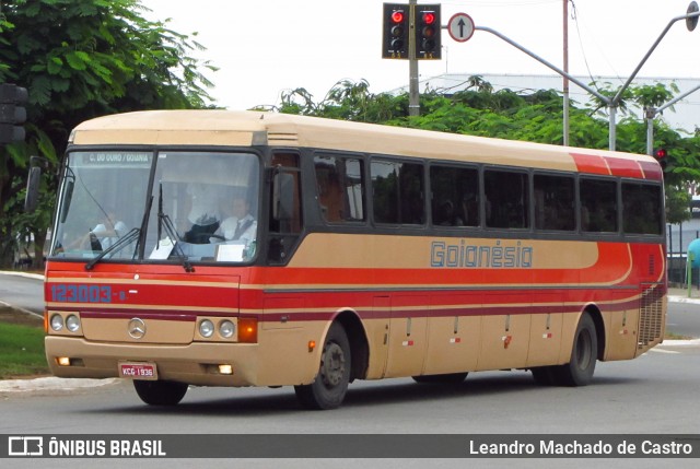 Auto Viação Goianésia 123003-8 na cidade de Goiânia, Goiás, Brasil, por Leandro Machado de Castro. Número da foto: #13285331.