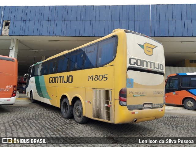 Empresa Gontijo de Transportes 14805 na cidade de Caruaru, Pernambuco, Brasil, por Lenilson da Silva Pessoa. Número da foto: #13285074.