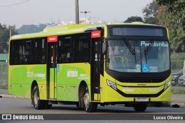Viação Pendotiba 2.1.028 na cidade de Niterói, Rio de Janeiro, Brasil, por Lucas Oliveira. Número da foto: #13284322.