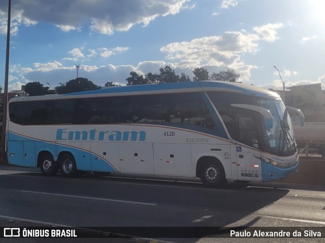 Emtram 4120 na cidade de Betim, Minas Gerais, Brasil, por Paulo Alexandre da Silva. Número da foto: #13284858.