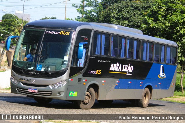 Arêa Leão Turismo 134 na cidade de Teresina, Piauí, Brasil, por Paulo Henrique Pereira Borges. Número da foto: #13284777.