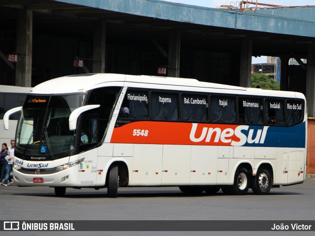 Unesul de Transportes 5548 na cidade de Porto Alegre, Rio Grande do Sul, Brasil, por João Victor. Número da foto: #13285289.