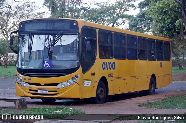 AVOA - Auto Viação Ourinhos Assis 34126 na cidade de Assis, São Paulo, Brasil, por Flavio Rodrigues Silva. Número da foto: #13284488.