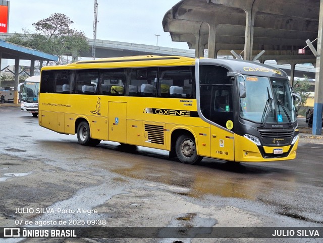 Expresso Caxiense 8603 na cidade de Porto Alegre, Rio Grande do Sul, Brasil, por JULIO SILVA. Número da foto: #13284031.