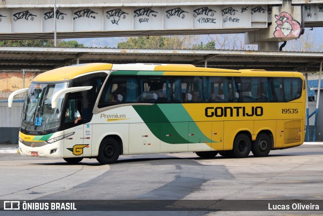 Empresa Gontijo de Transportes 19535 na cidade de Rio de Janeiro, Rio de Janeiro, Brasil, por Lucas Oliveira. Número da foto: #13284249.
