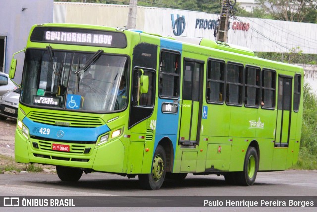 Taguatur - Taguatinga Transporte e Turismo 03429 na cidade de Teresina, Piauí, Brasil, por Paulo Henrique Pereira Borges. Número da foto: #13284871.