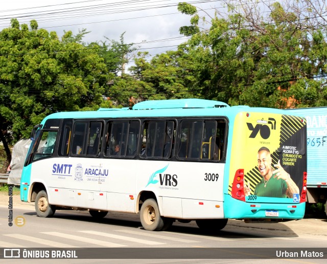 VRS - Viação Roberto Santana 3009 na cidade de Aracaju, Sergipe, Brasil, por Urban Matos. Número da foto: #13284709.
