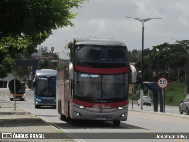 Expresso São Luiz 10080 na cidade de Abreu e Lima, Pernambuco, Brasil, por Jonathan Silva. Número da foto: #13285147.