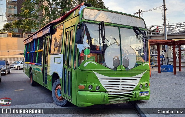 Ônibus Particulares HAPPY BUS na cidade de Nilópolis, Rio de Janeiro, Brasil, por Claudio Luiz. Número da foto: #13284863.
