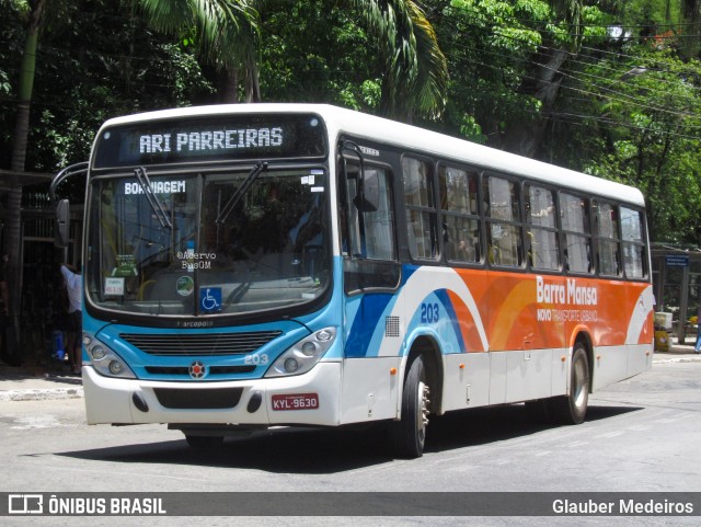 Triecon 203 na cidade de Barra Mansa, Rio de Janeiro, Brasil, por Glauber Medeiros. Número da foto: #13284663.