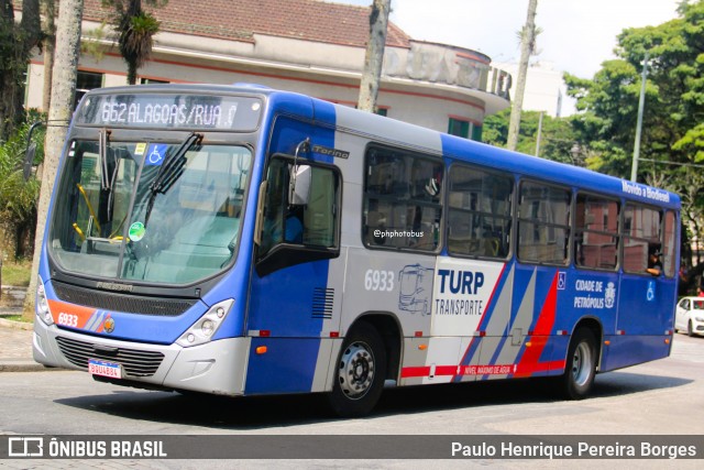 Turb Petrópolis > Turp -Transporte Urbano de Petrópolis 6933 na cidade de Petrópolis, Rio de Janeiro, Brasil, por Paulo Henrique Pereira Borges. Número da foto: #13284992.