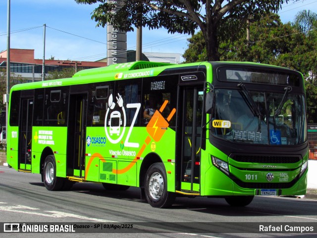 Viação Osasco 1011 na cidade de Osasco, São Paulo, Brasil, por Rafael Campos. Número da foto: #13285218.