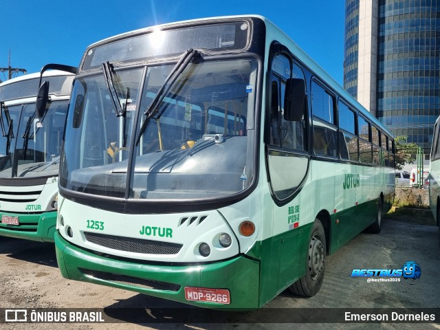 Jotur - Auto Ônibus e Turismo Josefense 1253 na cidade de Florianópolis, Santa Catarina, Brasil, por Emerson Dorneles. Número da foto: #13283828.