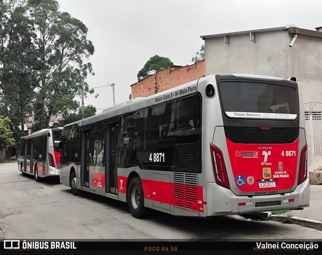 Express Transportes Urbanos Ltda 4 8871 na cidade de São Paulo, São Paulo, Brasil, por Valnei Conceição. Número da foto: #13284762.